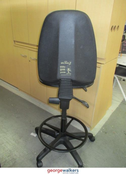 PR5753 - Black EOS Spectrum 2 High Rise Office Chair - George Walkers Office Furniture Megastore