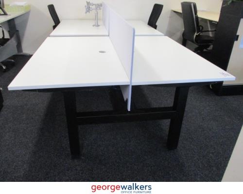 PR4647 - White Pod System - George Walkers Office Furniture Megastore