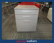 PR6052  Grey/Silver  Melteca Mobile Unit - George Walkers Office Furniture Megastore