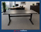 Black Melteca Electric Height Adjustable Desk