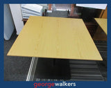 PR6659  Woodgrain  Square Meeting Table 900mm - George Walkers Office Furniture Megastore