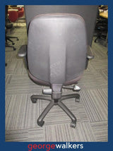 OFFICE CHAIR – KNIGHT LUXE EVO 3 – WITH ADJUSTABLE ARMRESTS – RRP $500+ – PR6902 - George Walkers Office Furniture Megastore