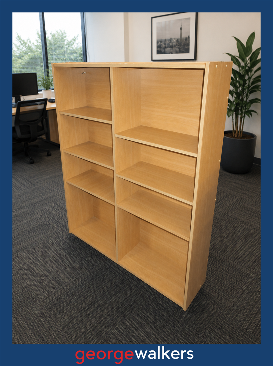 BOOKSHELF – STORAGE – TAWA – 1200MM HEIGHT – PR6810