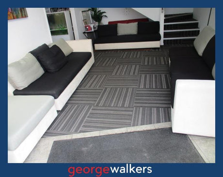 PR5765  Cream/Black/Grey  Modular Soft Seating - George Walkers Office Furniture Megastore