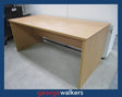 PR5278 - Tawa Straight Desk - George Walkers Office Furniture Megastore
