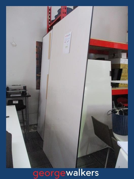 WHITEBOARD 2400 x 1200MM COMMERCIAL MAGNETIC