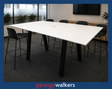 BAR LEANER – HARROWS - MEETING TABLE – 2000MM - WHITE – PR6857 - George Walkers Office Furniture Megastore