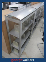 PR6504  Metal  Shelving / Room Divider - George Walkers Office Furniture Megastore