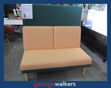 BOOTH SEAT – ACOUSTIC – ZENITH – HIGH BACK - TEAL – PR6858 - George Walkers Office Furniture Megastore
