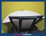 PR5727 - Lime Green PLN Group Privacy Pod Desk - George Walkers Office Furniture Megastore