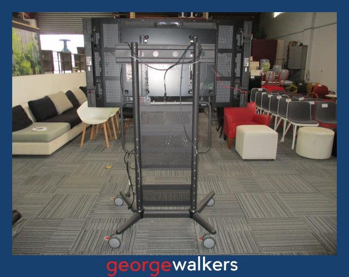 PR5962  Black NEC 55" Commercial Screen on Media Stand - George Walkers Office Furniture Megastore