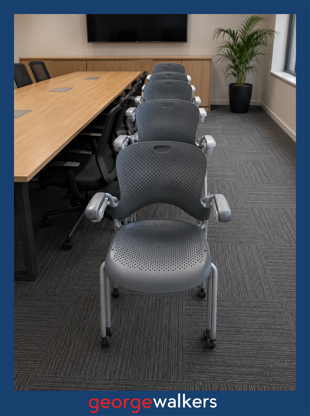 CHAIR – HERMAN MILLER – STACKABLE – ERGONOMIC – PR6965 - George Walkers Office Furniture Megastore