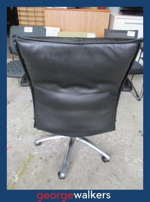 VL61  Leather  Meeting Room Chair - George Walkers Office Furniture Megastore