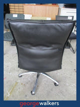 VL61  Leather  Meeting Room Chair - George Walkers Office Furniture Megastore