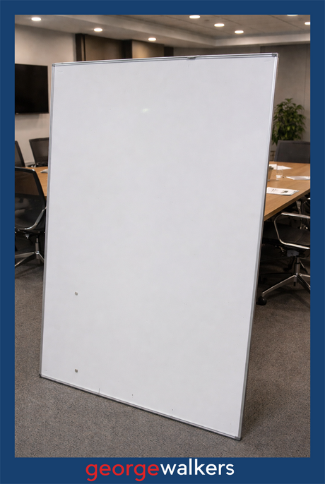 PR6673    Whiteboard with Aluminium Frame - George Walkers Office Furniture Megastore