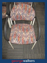 PR6728  Mixed Colour  Stackable Visitor Chair - George Walkers Office Furniture Megastore