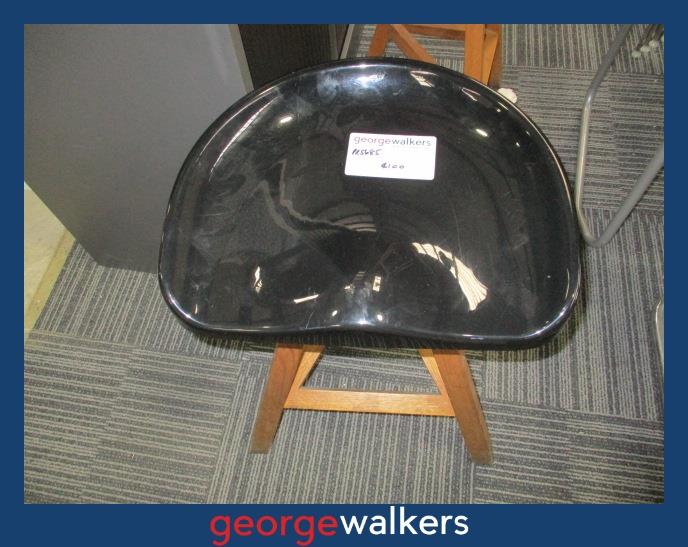 PR5685 - Black  Barstool - George Walkers Office Furniture Megastore
