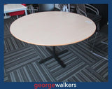 PR6670  Maple  Round Table 1.2M - George Walkers Office Furniture Megastore