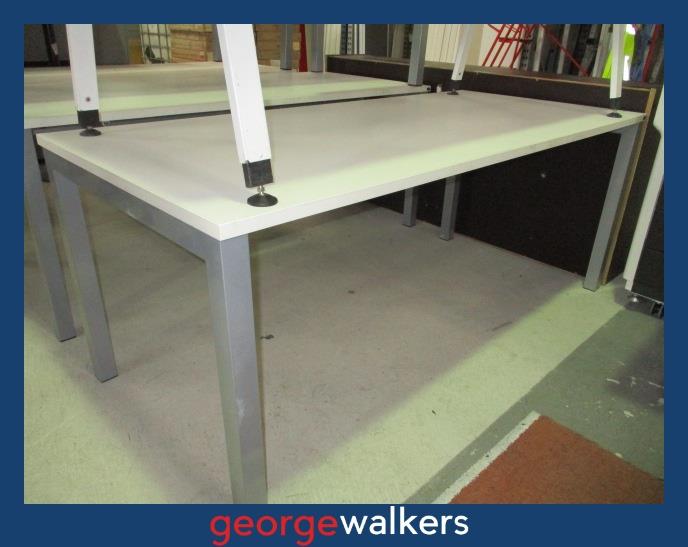 PR6408  White Melteca  Desk / Table