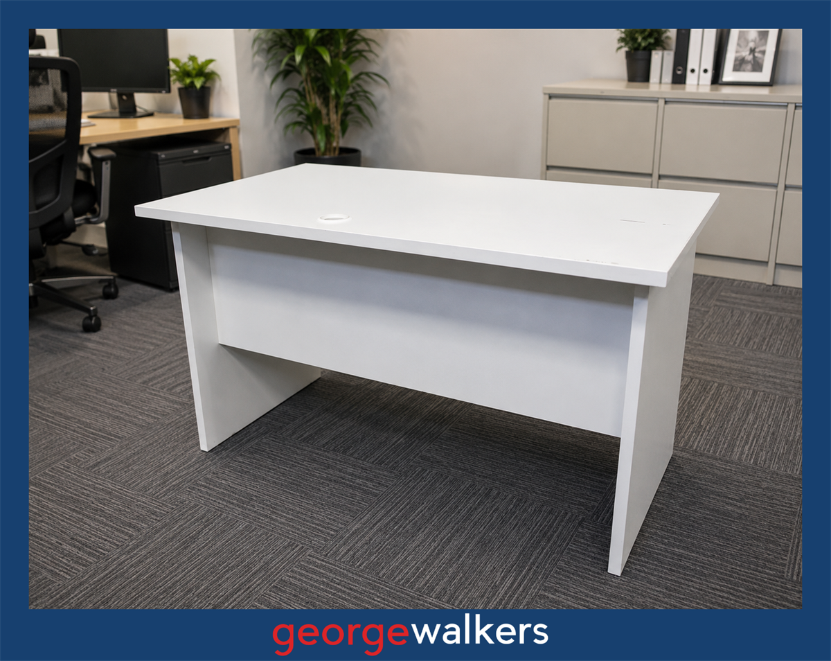Desk 1.2M White Melteca