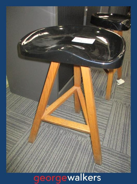 PR5685 - Black  Barstool - George Walkers Office Furniture Megastore