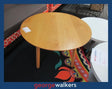 PR6221  Light Timber  Round Coffee Table - George Walkers Office Furniture Megastore