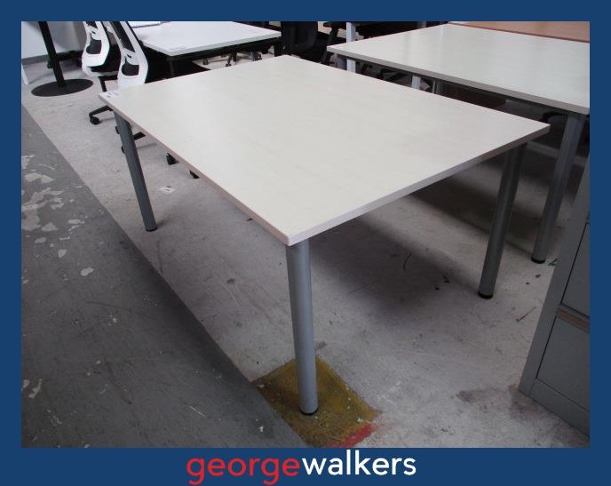VL112  Maple Melteca  Meeting Table - George Walkers Office Furniture Megastore