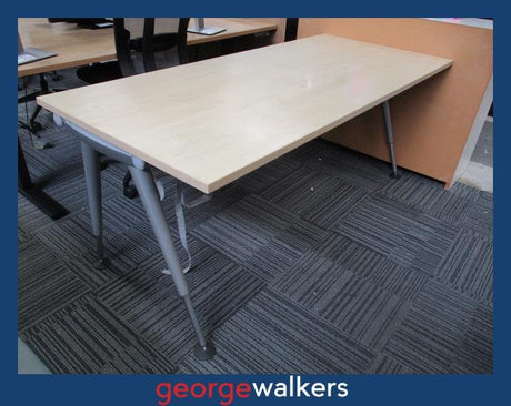 PR6453  Maple  Executive Desk 1.8M - George Walkers Office Furniture Megastore