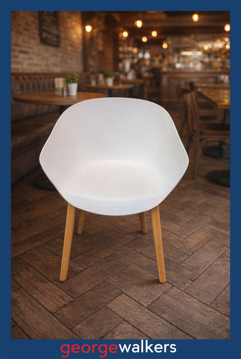 PR5662 - White Tub Chair
