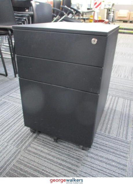 PR5358 - Black Mobile Drawer - George Walkers Office Furniture Megastore