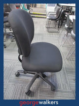 PR6700  Black Haworth Improv H.E. XL Heavy Duty Office Chair - George Walkers Office Furniture Megastore