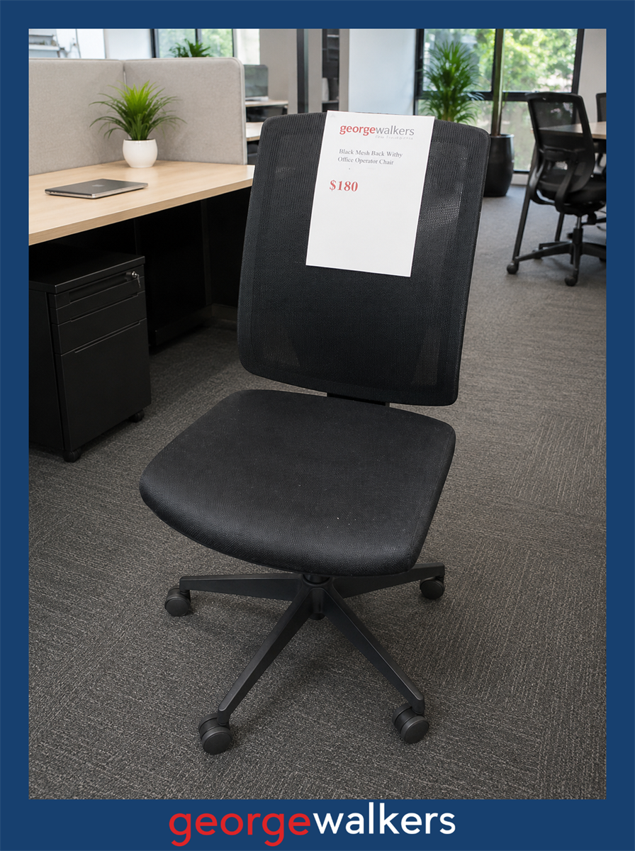 OFFICE CHAIR – BURO BRIO II – ERGONOMIC – MESH BACK – PR6939
