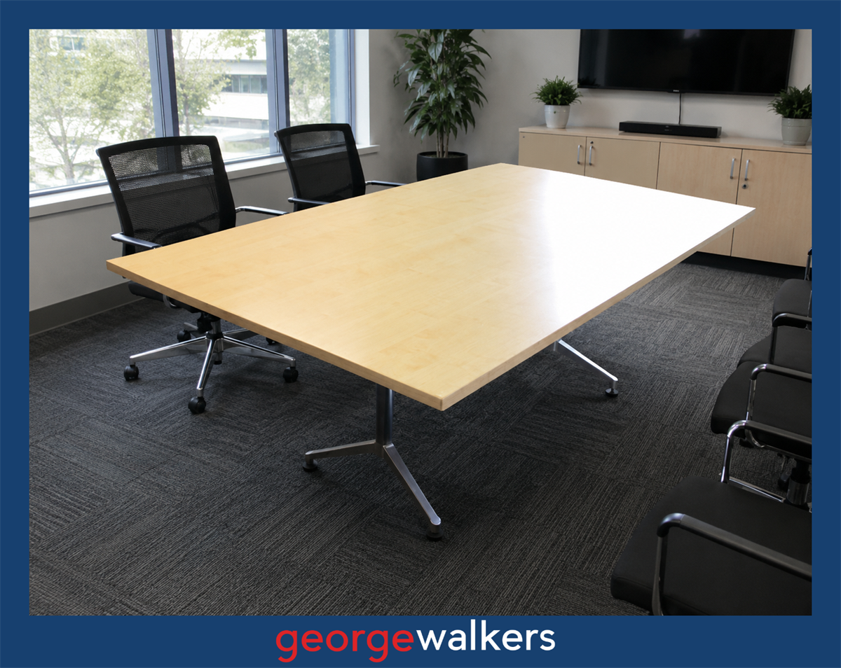 MEETING TABLE – COMMERCIAL – 1800 x 1100MM – MAPLE – PR6808