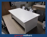 PR6347  White  Coffee Table - George Walkers Office Furniture Megastore