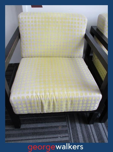 PR5729 - Green  Spot Armchair - George Walkers Office Furniture Megastore