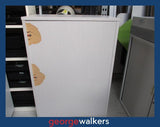 PR6114  Grey  Tambour Cabinet