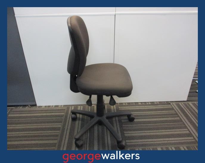 PR6065  Dark Grey Genesis Office Chair - George Walkers Office Furniture Megastore