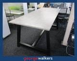 PR6187  Grey  Melteca Bar Leaner Height Table - George Walkers Office Furniture Megastore
