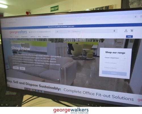 SE450 - COMPUTER MONITOR 24" SAMSUNG - George Walkers Office Furniture Megastore