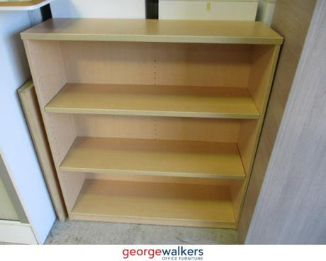 PR5721 - Maple  Bookshelf - George Walkers Office Furniture Megastore