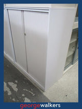 PR6407  White Melteca  Tambour Storage