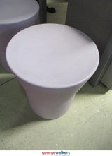 PR5699 - White Mauve Resin Stool - George Walkers Office Furniture Megastore