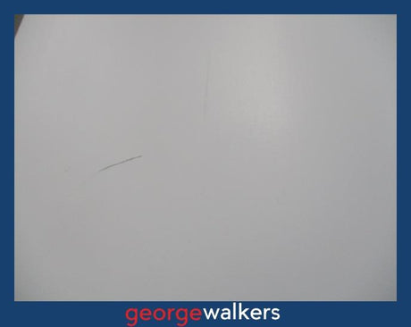 PR6236  White  Desk - George Walkers Office Furniture Megastore