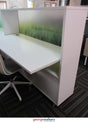 PR5751 - White  Reception Desk - George Walkers Office Furniture Megastore
