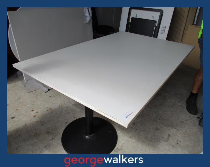 White Meeting Table