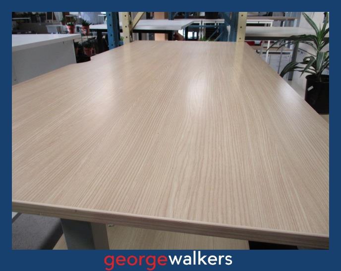 Desk 1800mm Maple Melteca