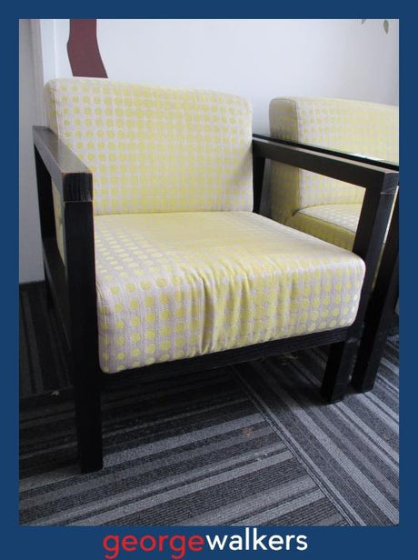 PR5729 - Green  Spot Armchair - George Walkers Office Furniture Megastore