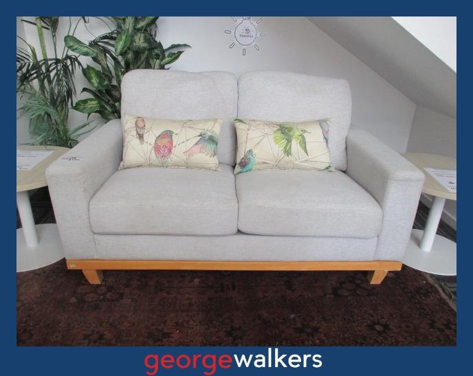 Couch – Reception – 2 seater – Grey – PR6998