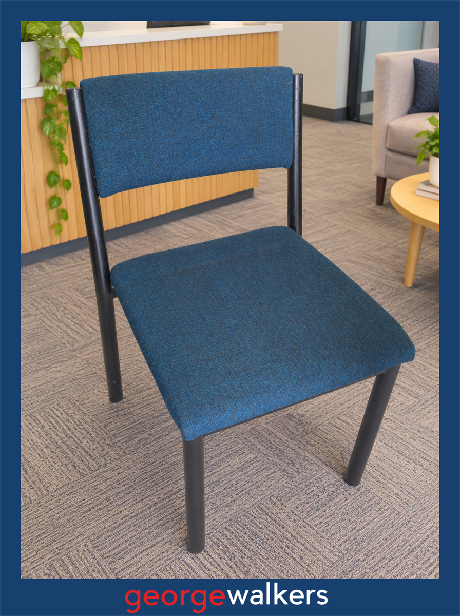 Reception chair – Visitor chair – Stackable – Green – PR7019