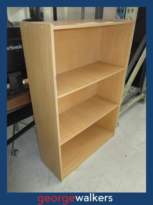 PR6738  Tawa Melteca  Bookshelf - George Walkers Office Furniture Megastore